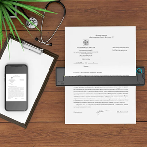 Impresora Térmica de Recibos Portátil Inalámbrica Bluetooth Personalizable de 203DPI, Impresora de Fotos sin Tinta A4, Aplicable a Oficinas y Estudiantes - Product Image 4