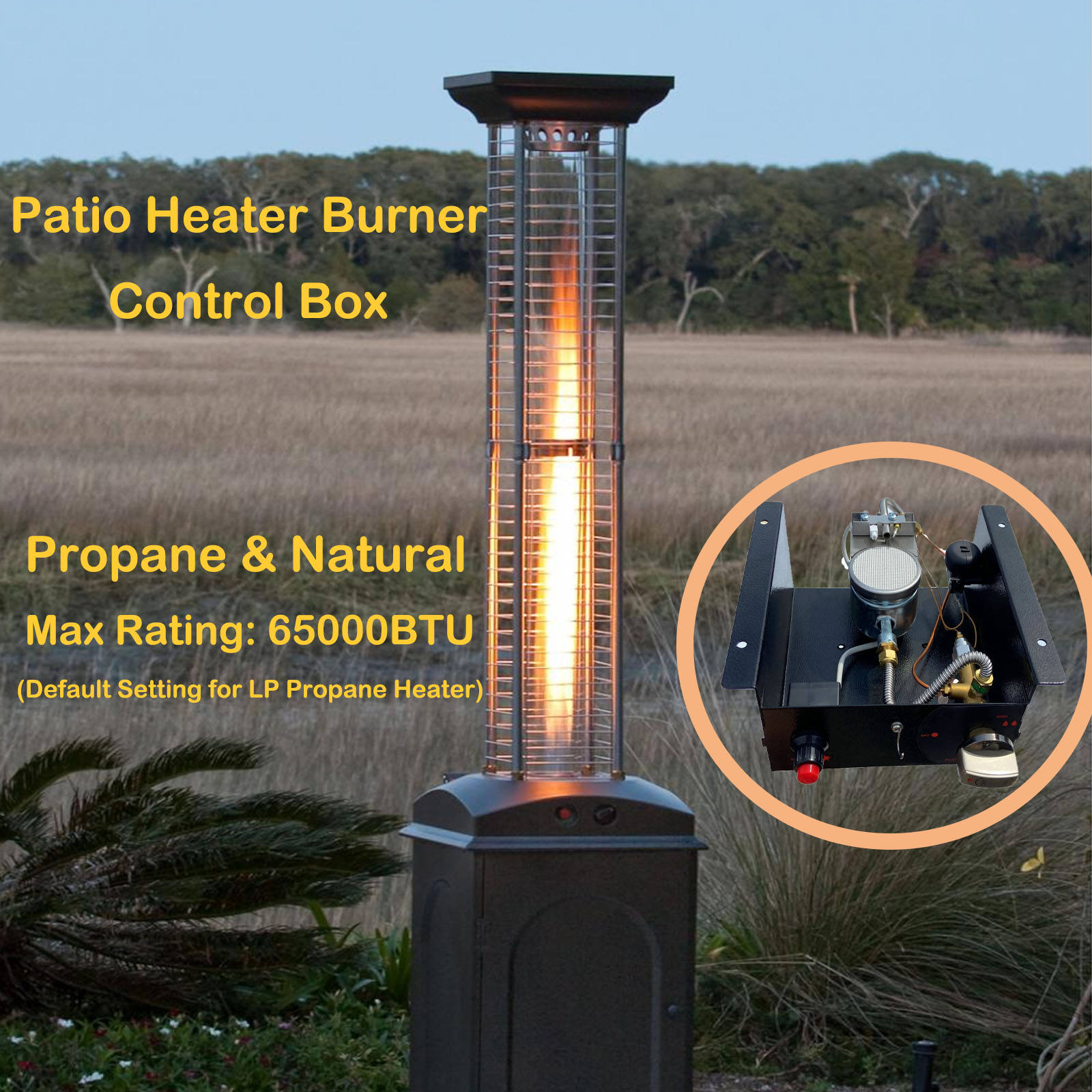 Paramount Patio Heater Parts MENSI Propane Patio Heater Replacement  Thermocouple - 410mm With Anti-Tilt Switch Patio Heater Replacement Parts, image size:1600x1600