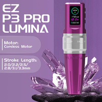 Machine à tatouer EZ Tattoo P3 Pro Lumina Machine à maquillage permanente sans fil à course réglable pour PMU SMP et tatouage
