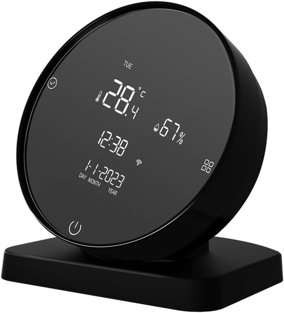 WiFi Universal IR Remote Control Tuya Smart Temperature Humidity Sensor, Remote Monitor Works With Alexa,Google Home,Alice