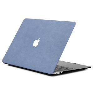 Étui rigide de protection durable <span class=keywords><strong>en</strong></span> cuir PU suédé pour <span class=keywords><strong>Macbook</strong></span> Air 13 M2 A2681 - Product Image 4
