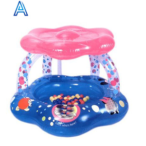 <span class=keywords><strong>Piscine</strong></span> gonflable pour enfants, bébés et nourrissons, en PVC vinyle durable <span class=keywords><strong>de</strong></span> haute qualité, avec abri pare-soleil pour <span class=keywords><strong>piscine</strong></span> pour bébés - Product Image 4