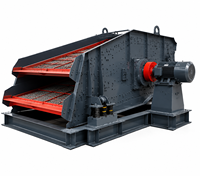 Zwei Vibrations motoren Polyurethan sieb mit einer Kapazität von 300 t/h für den Erzbau Minerals ieb HenVibrations sieb