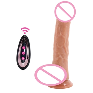 Dildo Realistico Vibrante con Telecomando per Donne, Giocattolo Sessuale per Masturbazione Femminile - Product Image 1