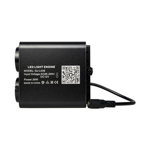 36W 4 porte RGBW 2 in 1 scintillante e luce del cielo stellato in fibra ottica per la decorazione dell'auto/soffitto - Product Image 5