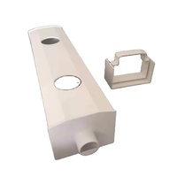 Jardinière hydroponique NFT en PVC écologique à drainage direct usine avec trous de drainage pour systèmes hydroponiques domestiques et de jardin, durée de vie de 4 ans