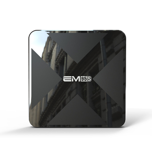 EM95S <span class=keywords><strong>Android</strong></span> 9.0 Tv Box Amlogic S905X3 Quad <span class=keywords><strong>Core</strong></span> 4 Gb 32 Gb <span class=keywords><strong>Dual</strong></span> Wifi Tv Box - Product Image 1