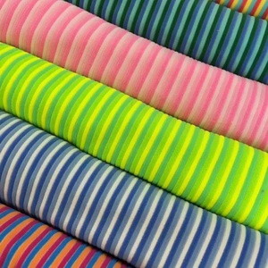 BeachStripe Terry toalla tela 3 colores diseño secado rápido Venta caliente Material para albornoces trajes de baño ropa de vacaciones al por mayor - Product Image 4