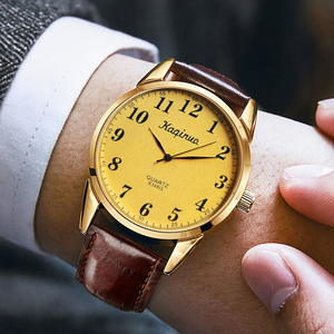 10932 <span class=keywords><strong>Orologio</strong></span> di Lusso Sportivo al Quarzo per Coppie, Alta Qualità, Display Analogico con Numeri Grandi, <span class=keywords><strong>Cinturino</strong></span> in <span class=keywords><strong>Pelle</strong></span> alla Moda per Uomini e Donne - Product Image 5