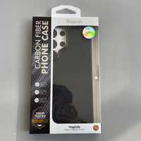 Coque de téléphone magnétique en fibre de carbone ultra mince pour Samsung Galaxy S25 Ultra/S24 Plus/S23 Business Shell antichoc Pro Max