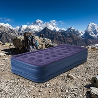 Lit gonflable électrique moderne en PVC, pliable, léger, double, pour usage domestique, camping en plein air, matelas pneumatique extra-épais