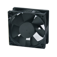 Ventilateurs axiaux industriels à roulement à billes DC 12025 12cm 120x120x25mm 12V 24V 48V pour radiateur