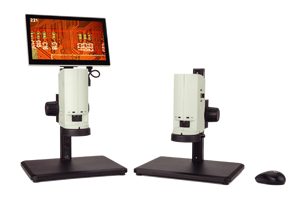 Microscope vidéo intelligent BestScope BLM1-380C avec zoom 0,7X-5X, écran LCD HD de 12 pouces, caméra HD intégrée, mesure intelligente pour l'inspection industrielle - Product Image 2