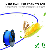 Filament d'imprimante 3D ERYONE bleu PLA + PLA Pro 330m 1.75mm haute qualité facile à imprimer garantie 1 an