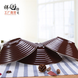 Xiangyuan Imitation Porcelain Bowl 11.5 12.5 13.75 Cm Hotel Food Use - Product Image 4