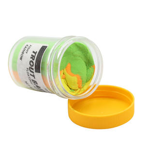 All'ingrosso 57g di salmone colorato <span class=keywords><strong>esca</strong></span> 52g di aglio aromatizzato <span class=keywords><strong>Silicone</strong></span> artificiale morbido pesce attrazione potere per il lago Zander - Product Image 1