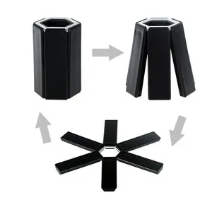 Suministros <span class=keywords><strong>de</strong></span> cocina, herramientas, alfombrilla plegable <span class=keywords><strong>de</strong></span> plástico para ollas y sartenes, posavasos, aislamiento <span class=keywords><strong>de</strong></span> alta temperatura para ollas y sartenes - Product Image 2