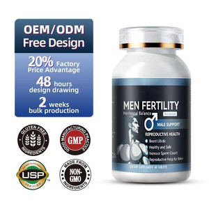 Hochwertige Fruchtbarkeitstabletten für Männer Maximale Stärke Hormonausgleich-Verstärker für Reproduktive Gesundheit Sicheres Nahrungsergänzungsmittel - Product Image 3