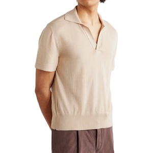 เสื้อโปโลผู้ชายผ้าฝ้าย 100% แขนสั้น นุ่มสบาย สไตล์ลำลอง พร้อมปักโลโก้ตามสั่ง - Product Image 2