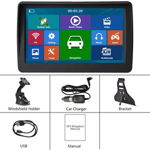 Podofo - Navegador GPS para Coche de 7 Pulgadas, Navegación con Mapas Gratuitos, Pantalla Táctil, 16 GB de ROM, Transmisor FM - Product Image 6