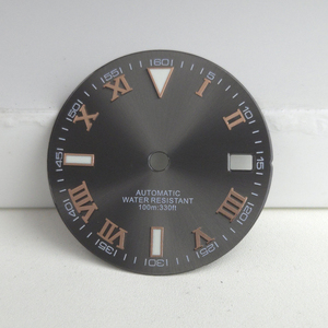 Cadran de montre personnalisé en laiton Sunburst de 29 mm pour mouvement NH35 avec logo sur mesure - Product Image 5