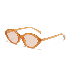 Jamie 24034 Small Oval Sunglasses <b>Black</b> <b>Frame</b> UV400 Women Outdoor Fashion - Product Image 4