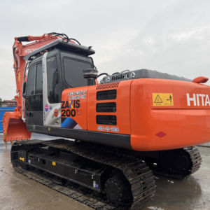 Excavatrice hydraulique Hitachi ZX200-3G, moteur japonais Isuzu, 20 tonnes, boîte de vitesses, pompe, coupleur rapide, bon état, sans fuites - Product Image 1