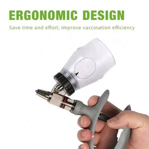 Inyector Veterinario Multifuncional Ajustable GREAT FARM, Inyector Continuo de Vacunas para Pollos, Cerdos y Ganado - Product Image 5