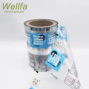 Custom-Gedrukt Pet/Vmpet/Pe Verpakking Plastic Roll Film Voor Zee Zout Pinda Verpakking