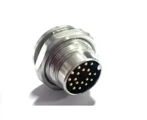 Conector Circular impermeable, serie M16, IP67, 2, 3, 4, 5, 6, 7, 8, 12, 14, 19, 24 pines