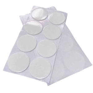 Cinta Adhesiva Redonda de Doble Cara, Reutilizable, Activada por Agua, Lavable, con Adhesivo Acrílico Nano, para Decoración Navideña - Product Image 1