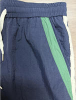 Pantalones Cortos Capri de Verano 2026 para Hombre, Estilo Urbano, Finos, de Secado Rápido, Atléticos, de Longitud Media, Sueltos, con Bordado y Parches, de Seda Helada, con Cierre de Cremallera