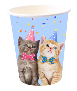 Artículos para Fiesta de Cumpleaños con Temática de Gatos, Juego de Vajilla Desechable para Fiesta - Product Image 6