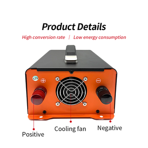Convertisseur d'onde sinusoïdale pure 3000W DC12 24V 48V 60V 72V vers AC 220V 110V avec câblage dédié pour système d'alimentation automobile et domestique - Product Image 6