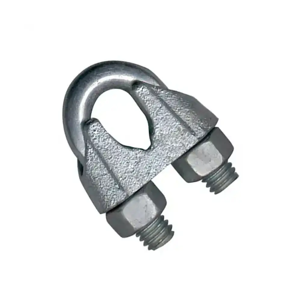 Phần cứng gian lận mạ kẽm DIN 741 Wire Rope Clips