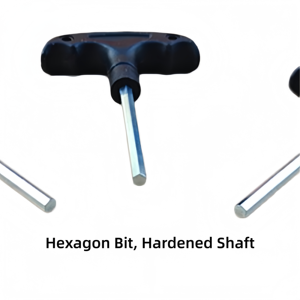 Clé hexagonale en T à poignée en plastique, écologique, vente en gros d'usine, tournevis à 6 points - Product Image 2