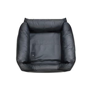 Lit pour chien et chat moderne, doux, personnalisé, carré, XL, pour l'hiver, avec bande droite de haute densité, confortable, amovible, lavable, toutes saisons - Product Image 2