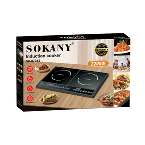 NOUVEAUX produits 2200W <span class=keywords><strong>Power</strong></span> Chord Double Burns Cuiseur à induction industriel de bureau - Product Image 6