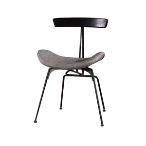 Modern Nordic style fashion home furniture dining room restaurant dinner PU leather chair ant chair dining chair