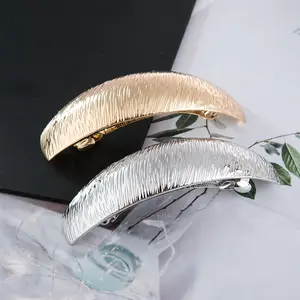 Fashion Hairpin Trend Jewelry Hair Ornament Accessories Women Metal Gold Hair Barrettes For Women