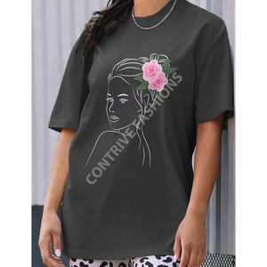 100 coton léger femmes t-shirts personnalisés avec tissu évacuant l'humidité pour vêtements de sport avec prix abordable pas cher en gros T - Product Image 2