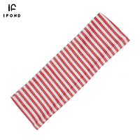 IFOND Bandeaux pour femmes, 6 cm de large, imprimés rayés, en nylon et élasthanne, bandeau extensible anti-transpiration pour le sport, l'entraînement et le quotidien