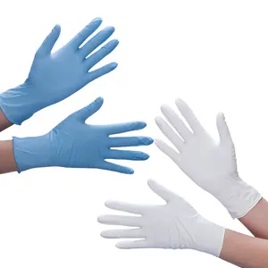 Guantes De nitrilo Handschuhe de nitrilo de 9 y 12 pulgadas, guantes de mano sin polvo para laboratorio, guantes industriales de trabajo para sala limpia