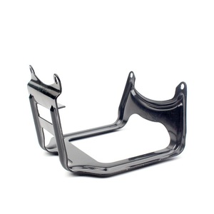Mower Side Mount Fuel Tank Bracket <b>Black</b> Metal Holder For <b>Trimmer</b> Grass Cutter Parts - Product Image 3
