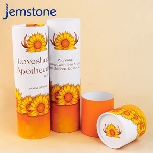 Eco-Friendly <b>Materials</b> Hot Selling Custom Color <b>Printed</b> Packaging Paper Tube With Lid - Product Image 5