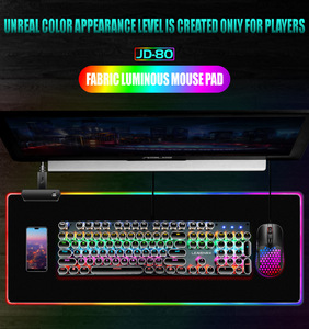 Large RGB <strong>Mouse</strong> Pad Xxl Gaming Mousepad LED Mat Gamer <strong>Mouse</strong> Carpet Big <strong>Mouse</strong> Pad PC Desk Pad Mat With Backlit - Product Image 2