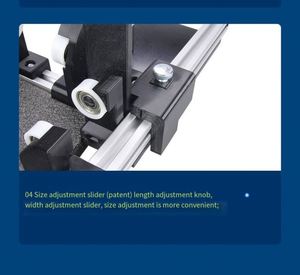 Plegadora Manual de Cajas de Cartón, Herramienta de Plegado con Rodillo Auxiliar, Tamaño Ajustable - Product Image 6