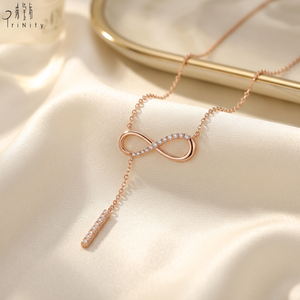 High Quality Wholesale Exquisite Design Simple Handmade Fine Jewelry 18K Solid Rose Gold Real Natural Diamonds Pendant <b>Necklace</b> - Product Image 4