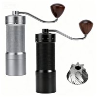 Moulin à café manuel avec 55 niveaux de réglage pour presse française, café filtre, expresso, meule conique en acier inoxydable de 38 mm