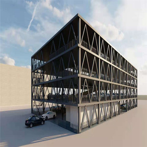 Prefab kim loại tự động xây dựng bãi đậu xe bãi đậu xe công viên nhà để xe đa tầng bãi đậu xe Kết Cấu Thép cho bãi đậu xe - Product Image 1